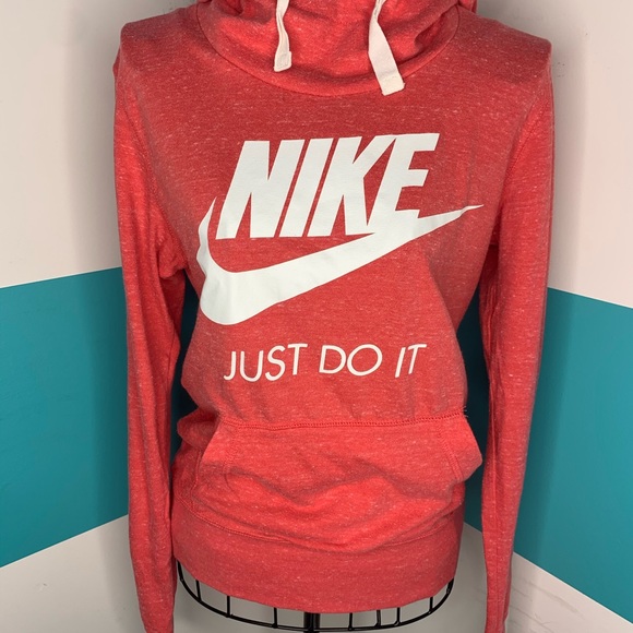 Coral NIKE sweatshirt - Picture 2 of 4